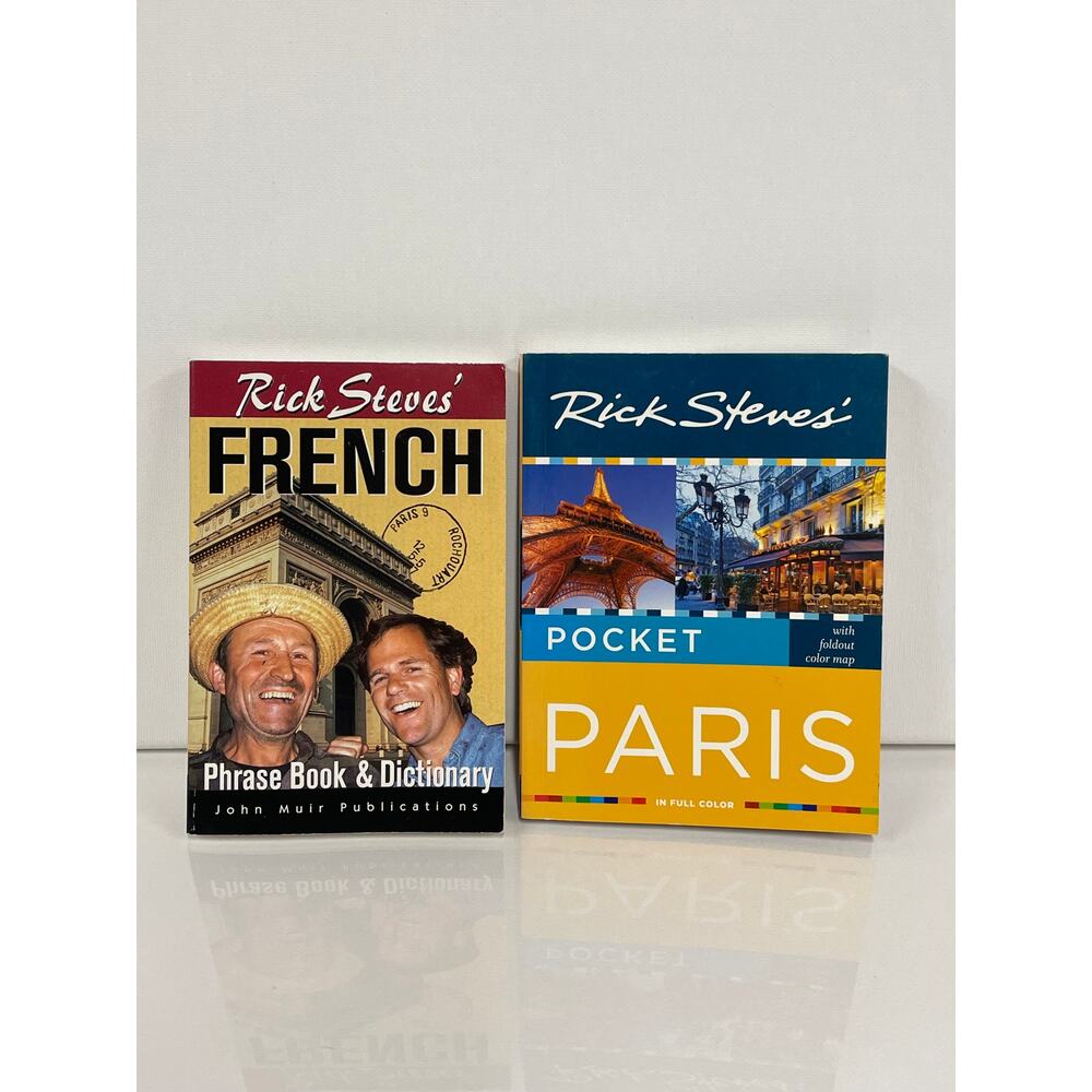 Rick Steves Books French Phrase Book and Paris Pocket Guide